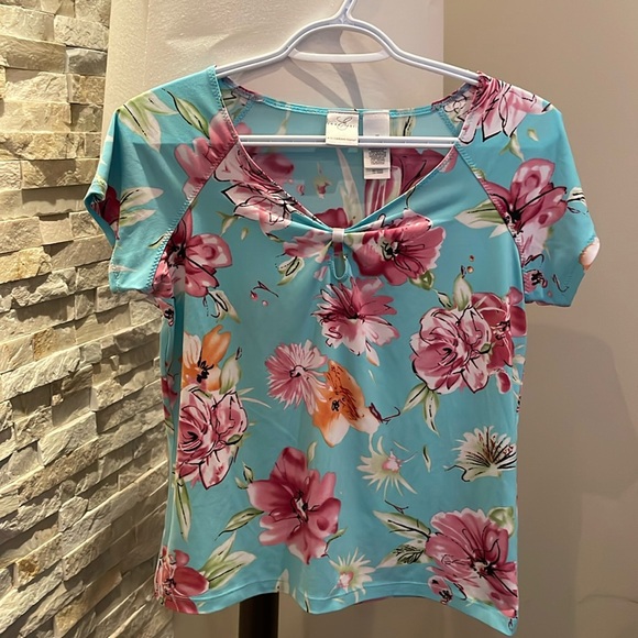 Emma James floral blouse - Picture 1 of 6